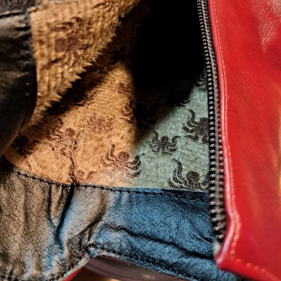 FABULOUS NEW SCARLET RED 5 inch SIZE 5.5 Ankle Boots - Picture 4 of 8